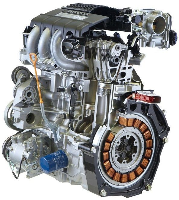 Technical Engine Schematic